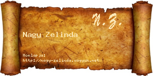 Nagy Zelinda névjegykártya